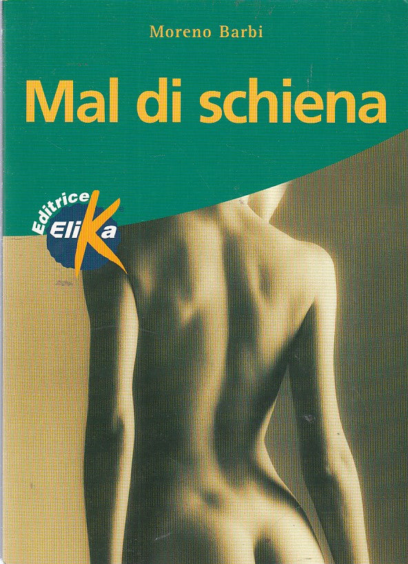 LZ- MAL DI SCHIENA SINDROMI ALGICHE- BARBI- ELIKA --- 2001 - B - ZDS86