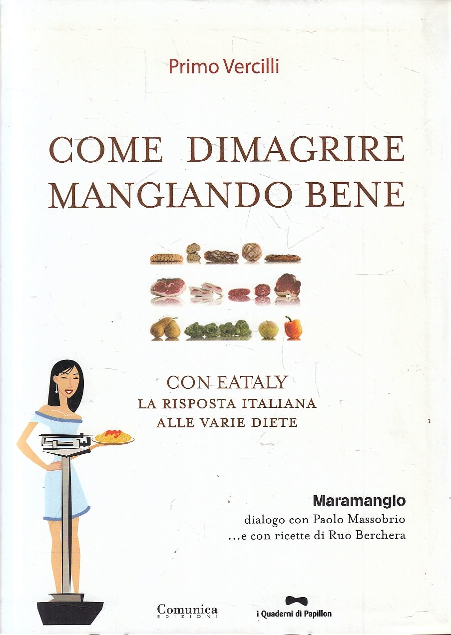 LZ- COME DIMAGRIRE MANGIANDO BENE - PRIMO VERCILLI - COMUNICA--- 2009- B- YFS173