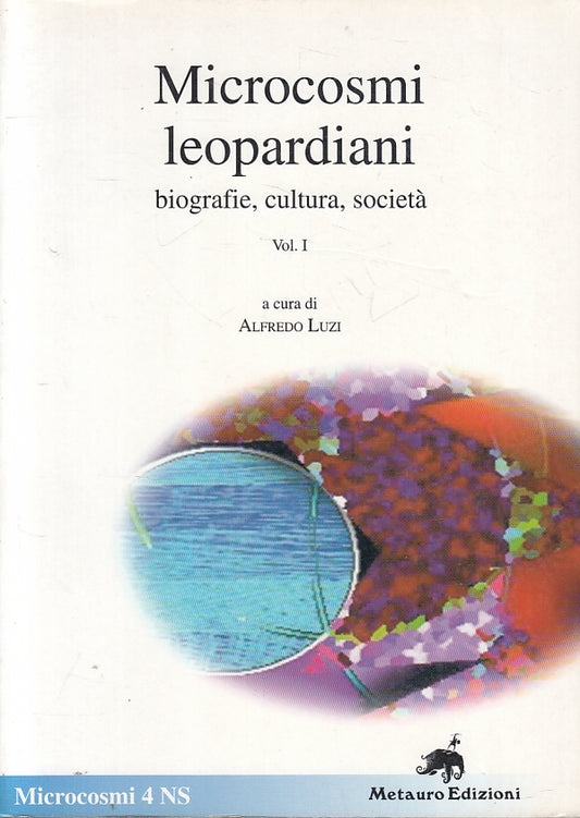 LS-MICROCOSMI LEOPARDIANI BIOGRAFIE - ALFREDO LUZI - METAURO --- 2001- B- ZFS615