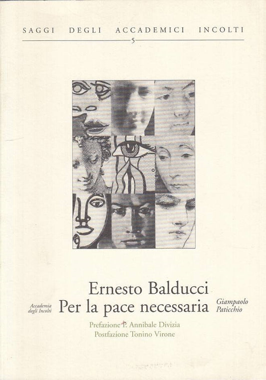 LS- ERNESTO BALDUCCI PER LA PACE NECESSARIA - PATICCHIO - ROMA ---- B - YTS209