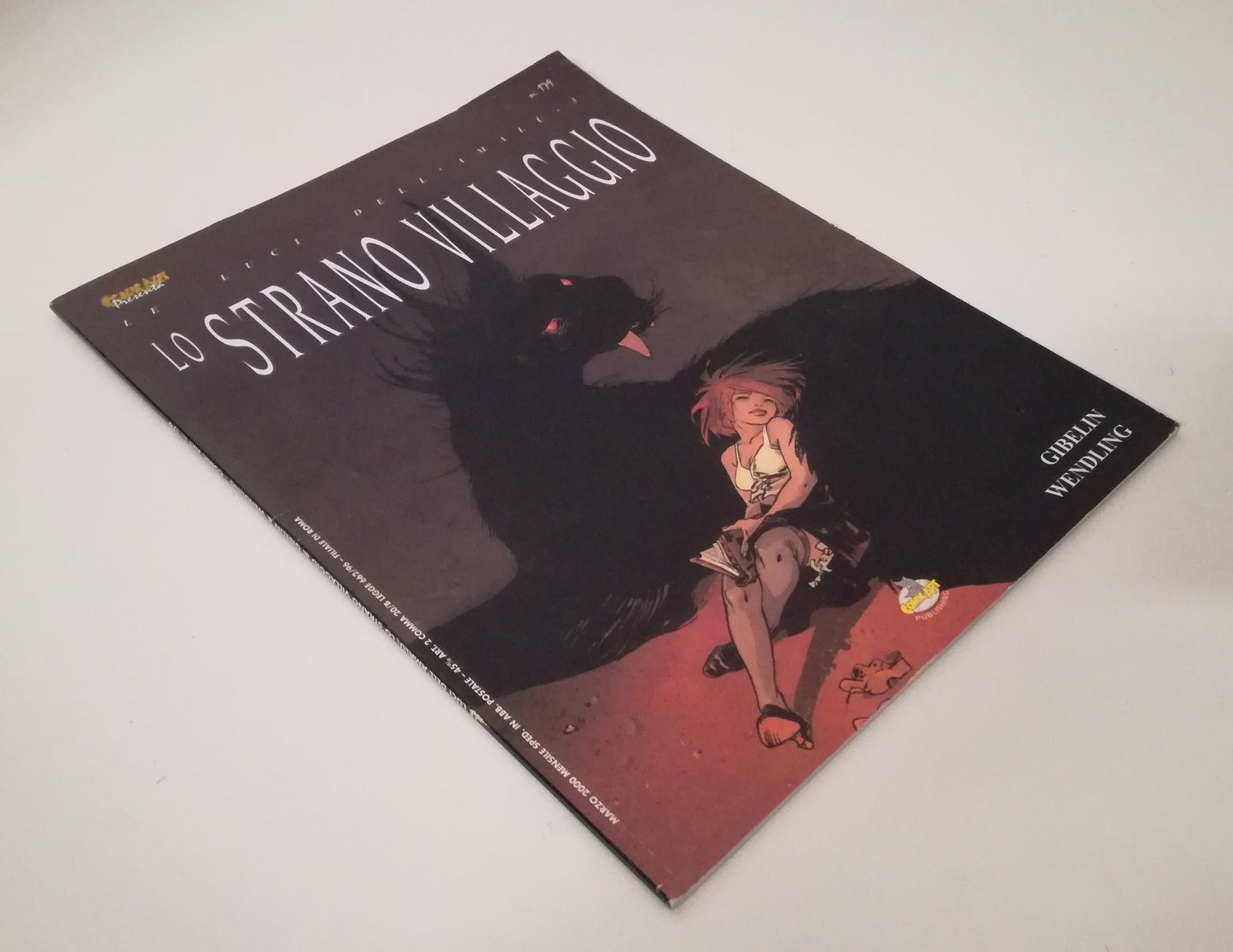 LB- LE LUCI DELL'AMALU' 3 LO STRANO VILLAGGIO - GIBELIN- COMIC ART- 2000- B- VHX