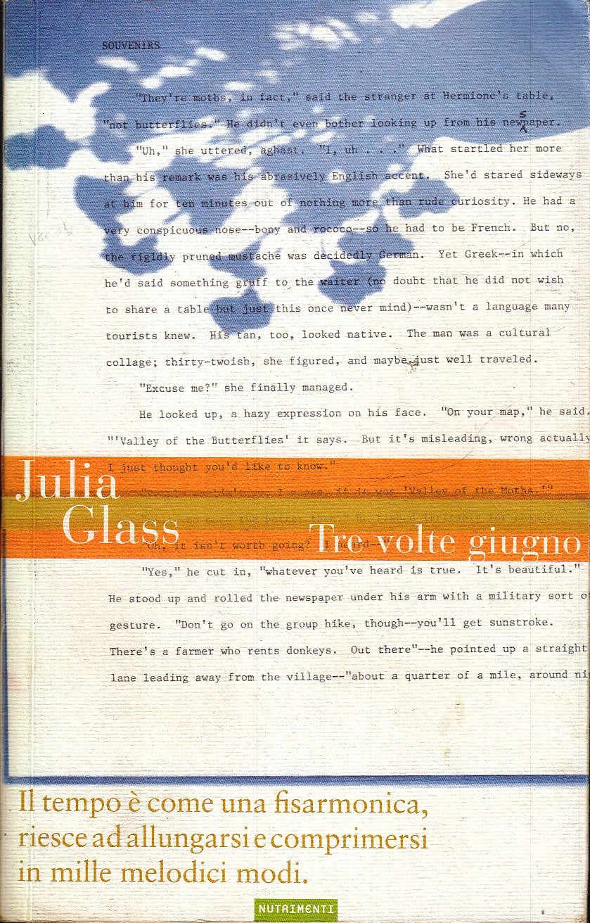 LN- TRE VOLTE GIUGNO - JULIA GLASS - NUTRIMENTI --- 2007 - B - YFS424