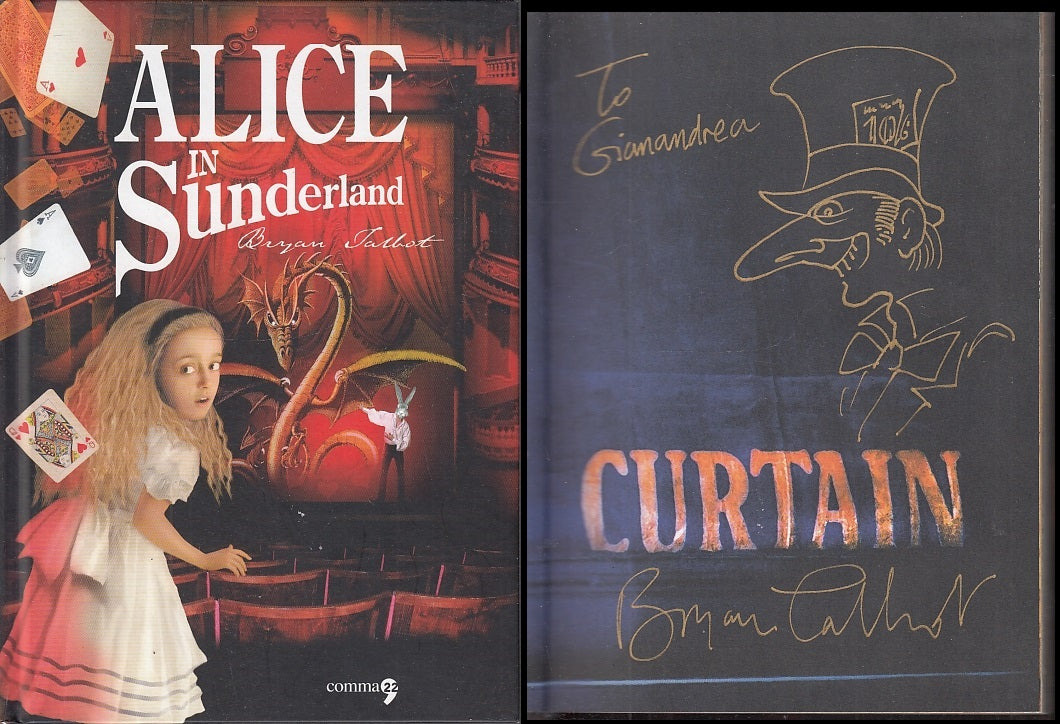 FV- ALICE IN SUNDERLAND AUTOGRAFO AUTORE - BRYAN TALBOT - COMMA 22- 2007- C- RDX