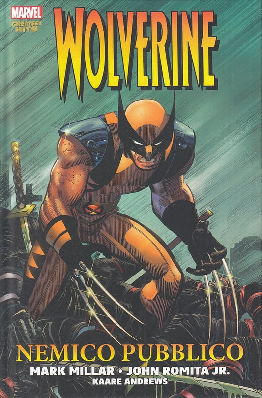 LB- WOLVERINE NEMICO PUBBLICO CARTONATO- MILLAR ROMITA JR.- PANINI- 2016- C- TMX