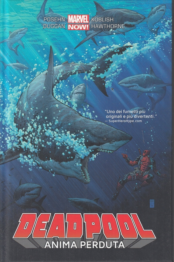FV- DEADPOOL ANIMA PERDUTA CARTONATO -- PANINI MARVEL -- C- F23