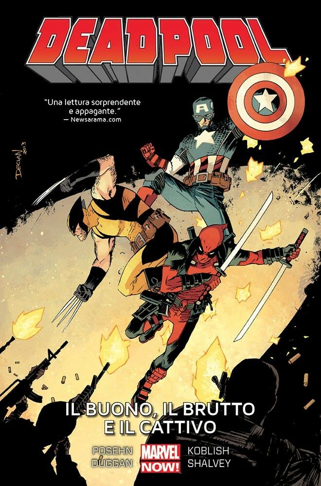 FV- DEADPOOL 3 IL BUONO BRUTTO CATTIVO NUOVO CARTONATO -- PANINI - 2017 - C- QAX
