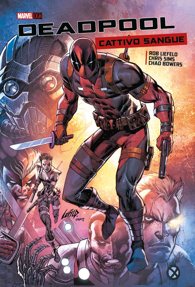 FV- DEADPOOL CATTIVO SANGUE NUOVO CARTONATO -- PANINI - 2017 - C - QAX