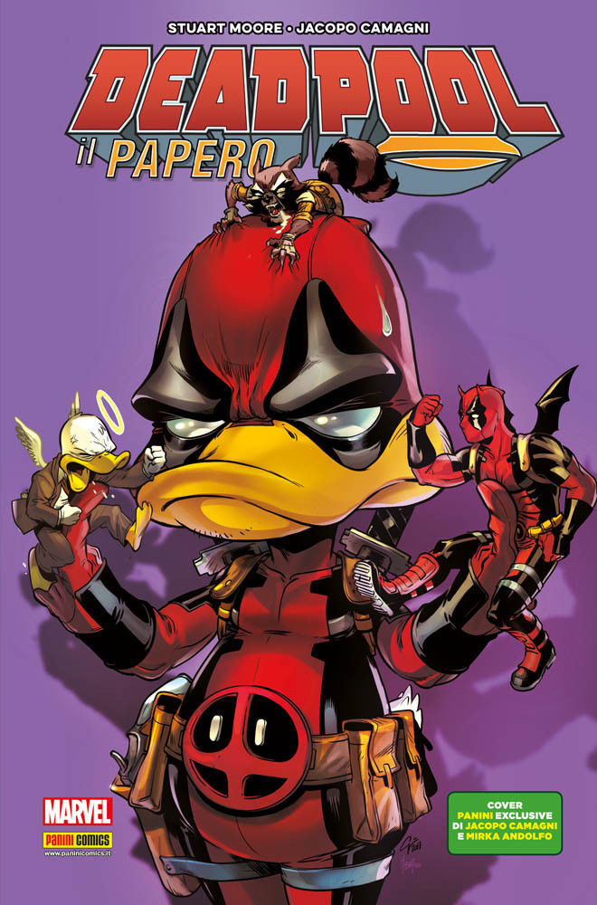 FV- DEADPOOL IL PAPERO EDIZIONE DELUXE NUOVO CARTONATO -- PANINI - 2047- C- QAX