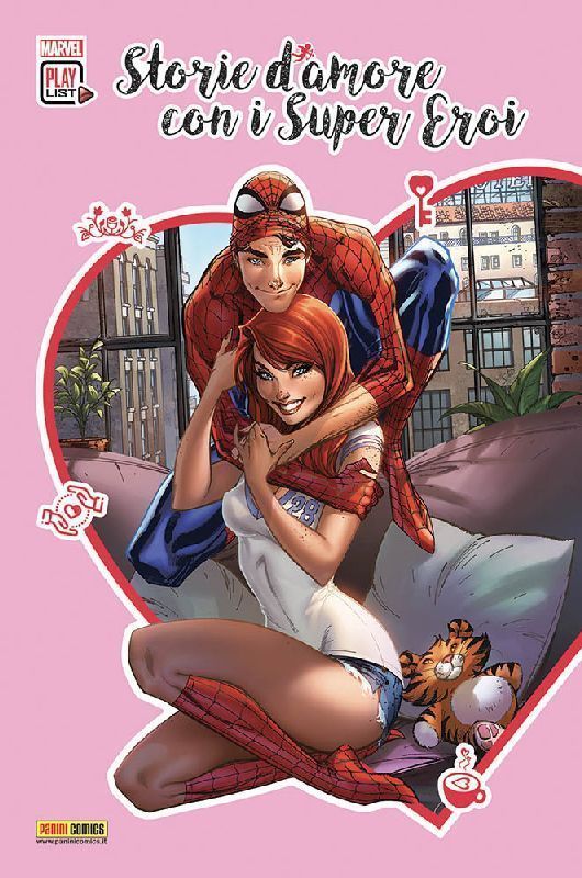 FV- STORIE D'AMORE CON I SUPEREROI NUOVO MARVEL PLAYLIST -- PANINI- 2018- B- QAX
