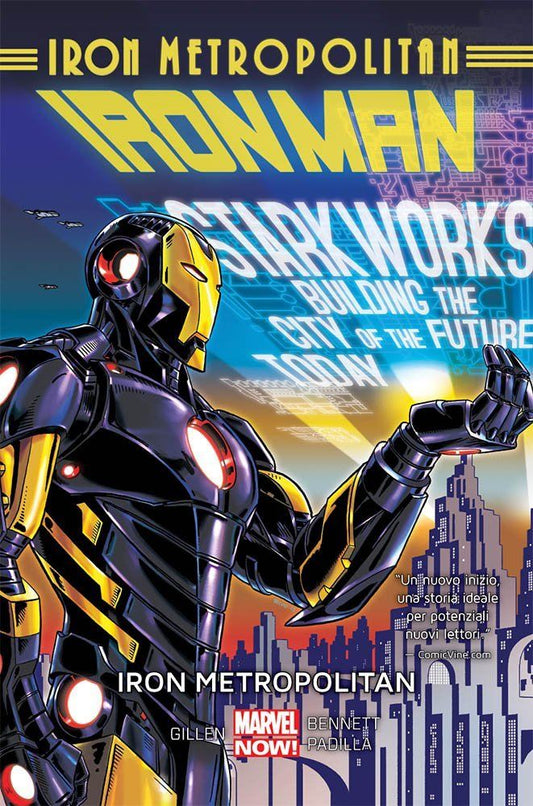 FV- IRON MAN 4 METROPOLITAN MARVEL NOW COLLECTION NUOVO -- PANINI - 2017- C- QAX