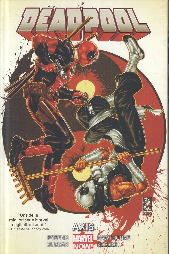 FV- DEADPOOL AXIS CARTONATO -- PANINI MARVEL -- C- F23