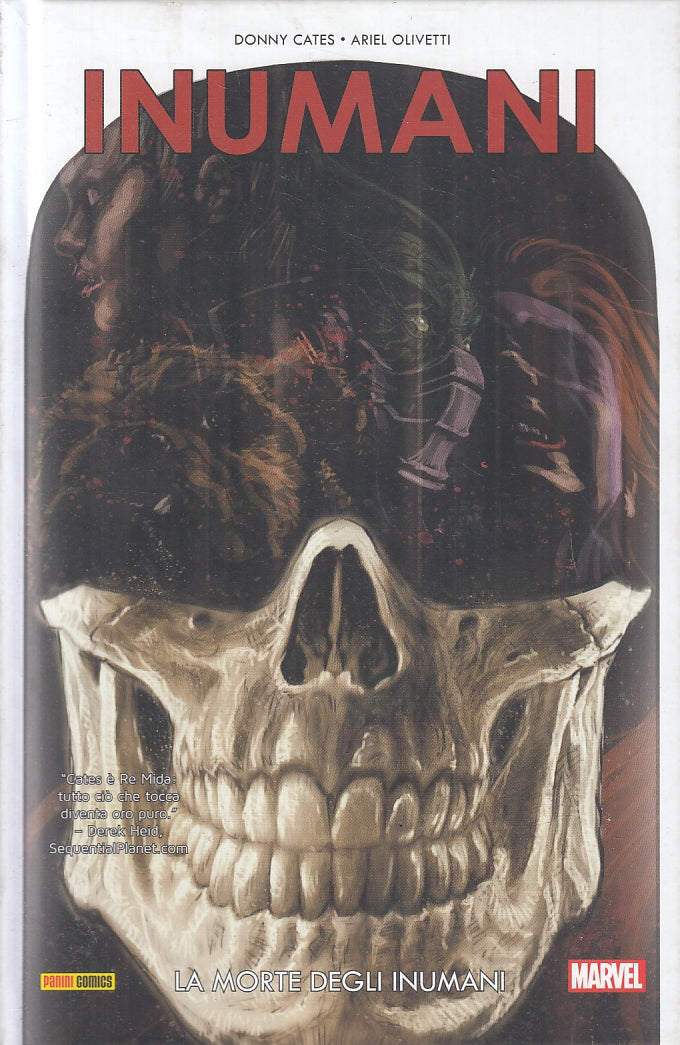 FV- INUMANI LA MORTE DEGLI INUMANI CARTONATO - CATES OLIVETTI - PANINI-- C- F23