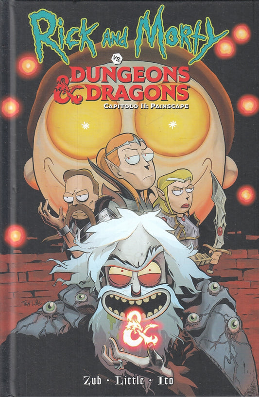 FV- RICK AND MORTY VS. DUNGEONS & DRAGONS PAINSCAPE- ZUB ITO- PANINI- 2022-C-A23