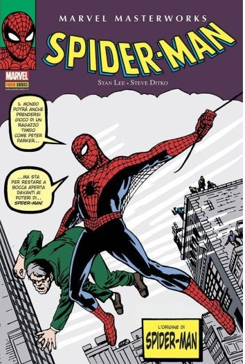 FV- MARVEL MASTERWORKS SPIDER-MAN VOLUME 1 -- PANINI - RISTAMPA- CS - N24