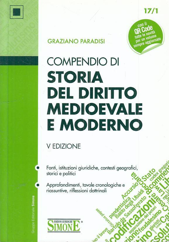 LS- STORIA DEL DIRITTO MEDIOEVALE E MODERNO - PARADISI - SIMONE ---- B - ZFS429