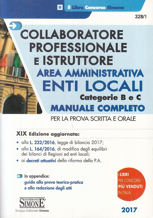LZ- COLLABORATORE PROFESSIONALE E ISTRUTTORE-- LIBRO CONCORSO--- 2017- B- YFS530
