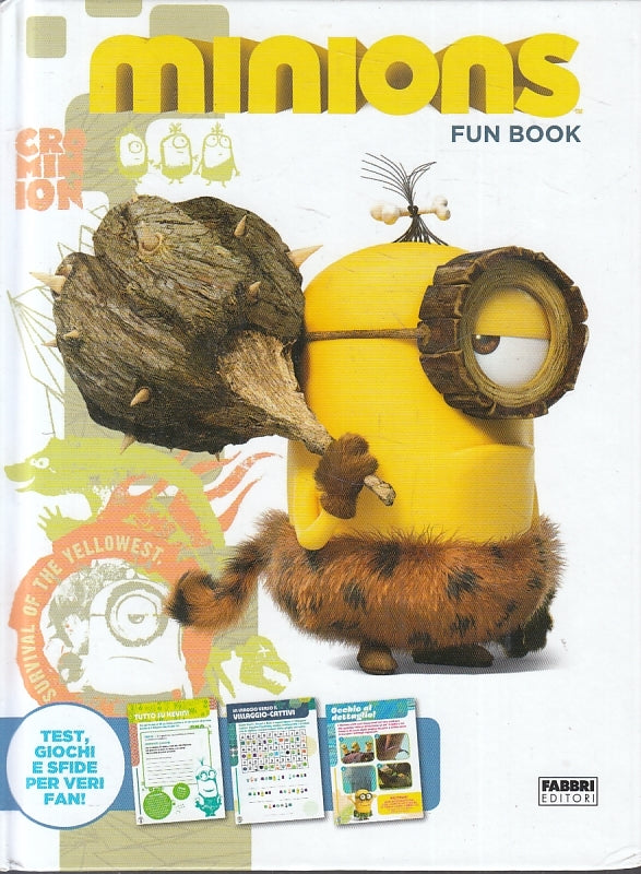 LB- MINIONS FUN BOOK -- FABBRI EDITORI --- 2015 - C - RGZ