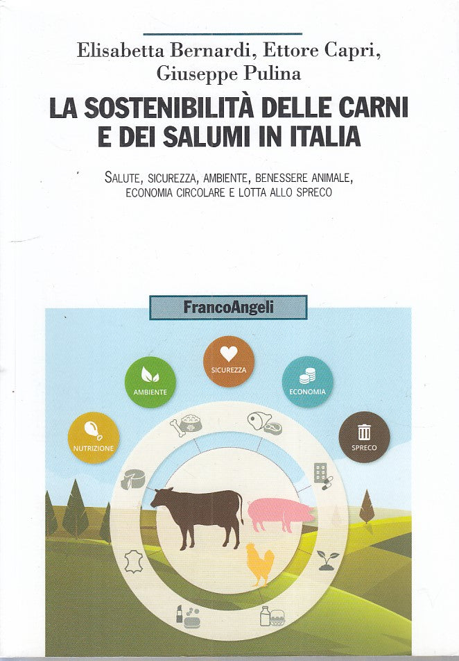 LZ- SOSTENIBILITA' CARNI E SALUMI IN ITALIA -- FRANCO ANGELI--- 2018 - B - ZFS61