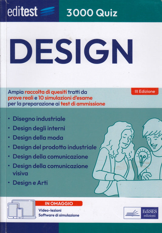Design 3000 quiz - Edises - III edizione 2024 - ZFS242