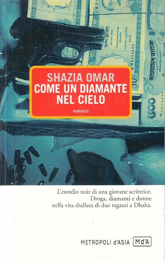 LN2- COME UN DIAMANTE NEL CIELO - SHAZIA OMAR - METROPOLI D'ASIA - B - JXS228