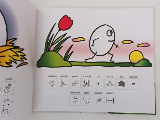 LB- PICCOLO UOVO- FRANCESCA PARDI ALTAN- STAMPATELLO- LIBRI CAMILLA- 2017- C-RGZ