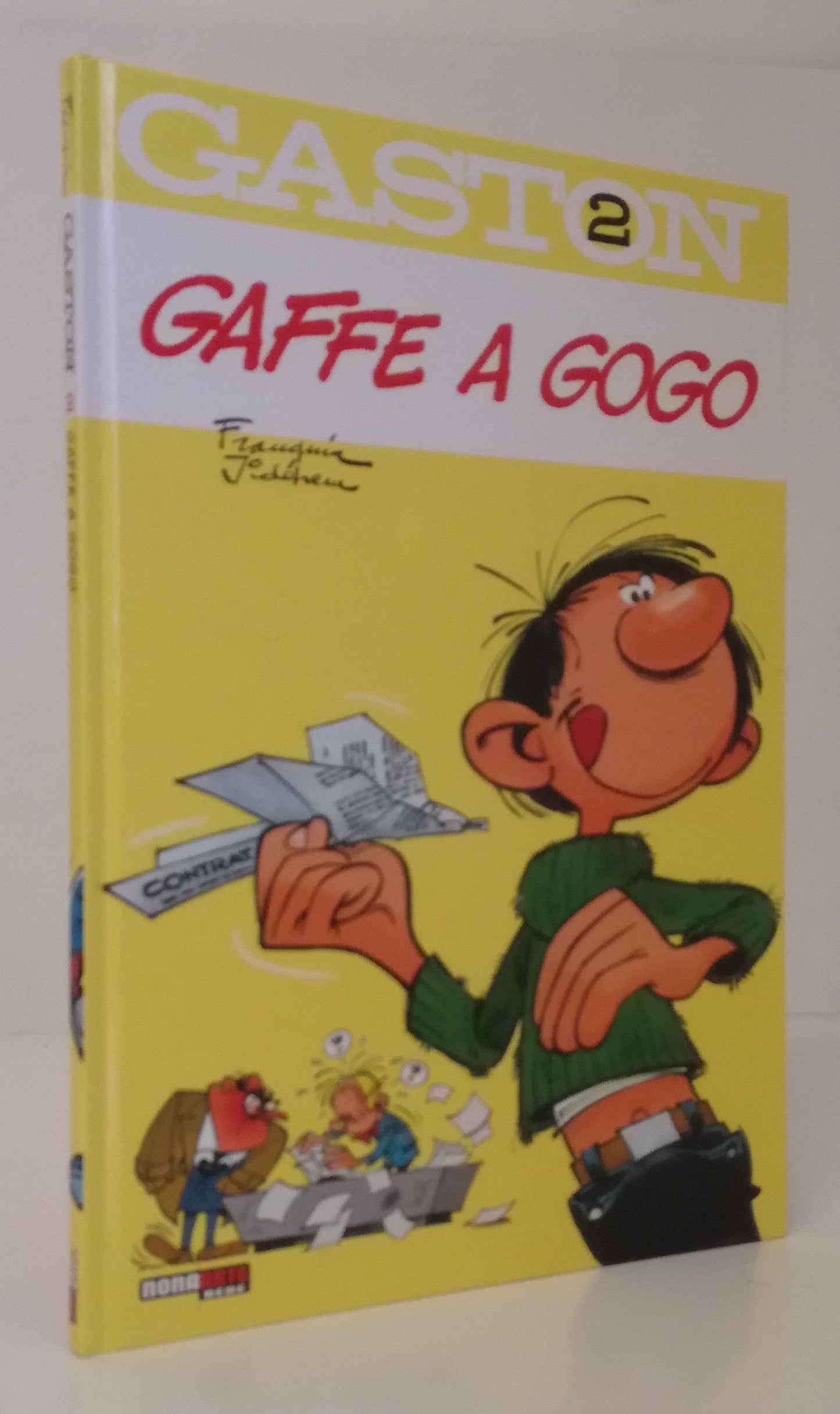 LB- GASTON LAGAFFE 2 GAFFE A GOGO - FRANQUIN & JIDEHEM - NONA ARTE- 2011- C- VHX