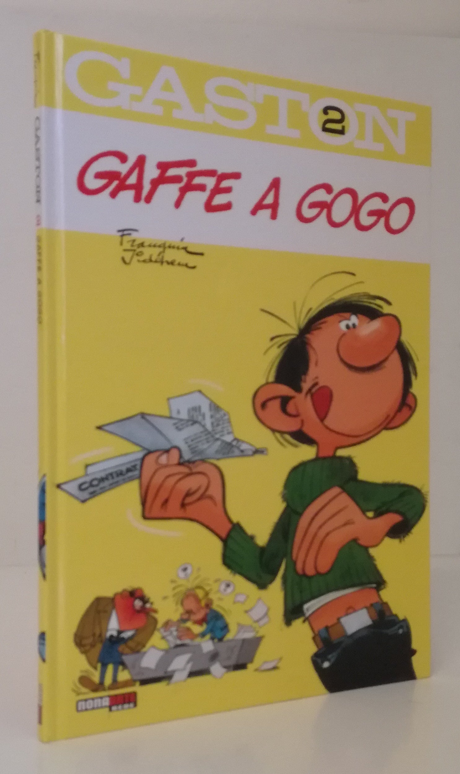 LB- GASTON LAGAFFE 2 GAFFE A GOGO - FRANQUIN & JIDEHEM - NONA ARTE- 2011- C- VHX