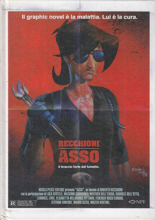 LB- ASSO BRACCIO FORTE - RECCHIONI - NICOLA PESCE - GRAPHIC NOVEL-- 2012- C- VHX