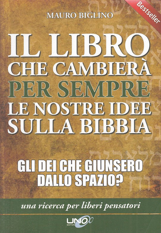 LS- LIBRO CAMBIERA' IDEE SULLA BIBBIA SPAZIO- BIGLINO- UNO --- 2015 - B - ZFS523