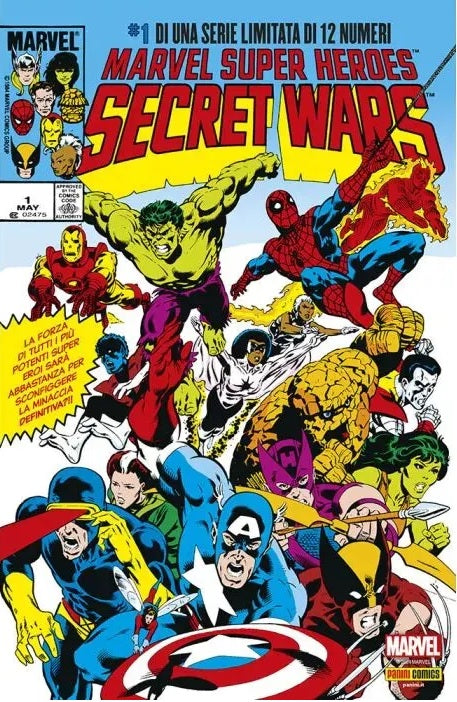 FS- MARVEL SUPER HEROES SECRET WARS N.1 MARVEL REPLICA EDITION- PANINI- 2024-N24