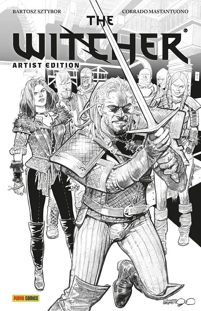 FV- THE WITCHER ARTIST EDITION - SZTYBOR MASTANTUONO - PANINI - 2024 - C- O24