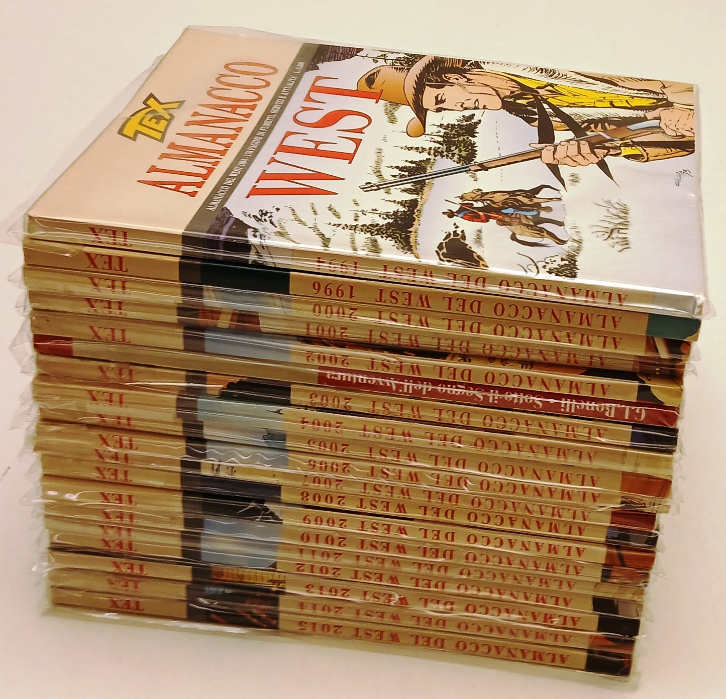 FB- ALMANACCO DEL WEST 1994/2015 TEX SEQUENZA QUASI COMPLETA -- BONELLI-- B- N25