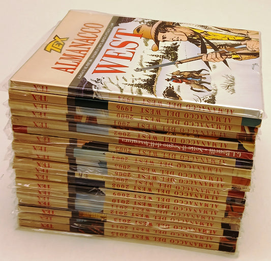 FB- ALMANACCO DEL WEST 1994/2015 TEX SEQUENZA QUASI COMPLETA -- BONELLI-- B- N25