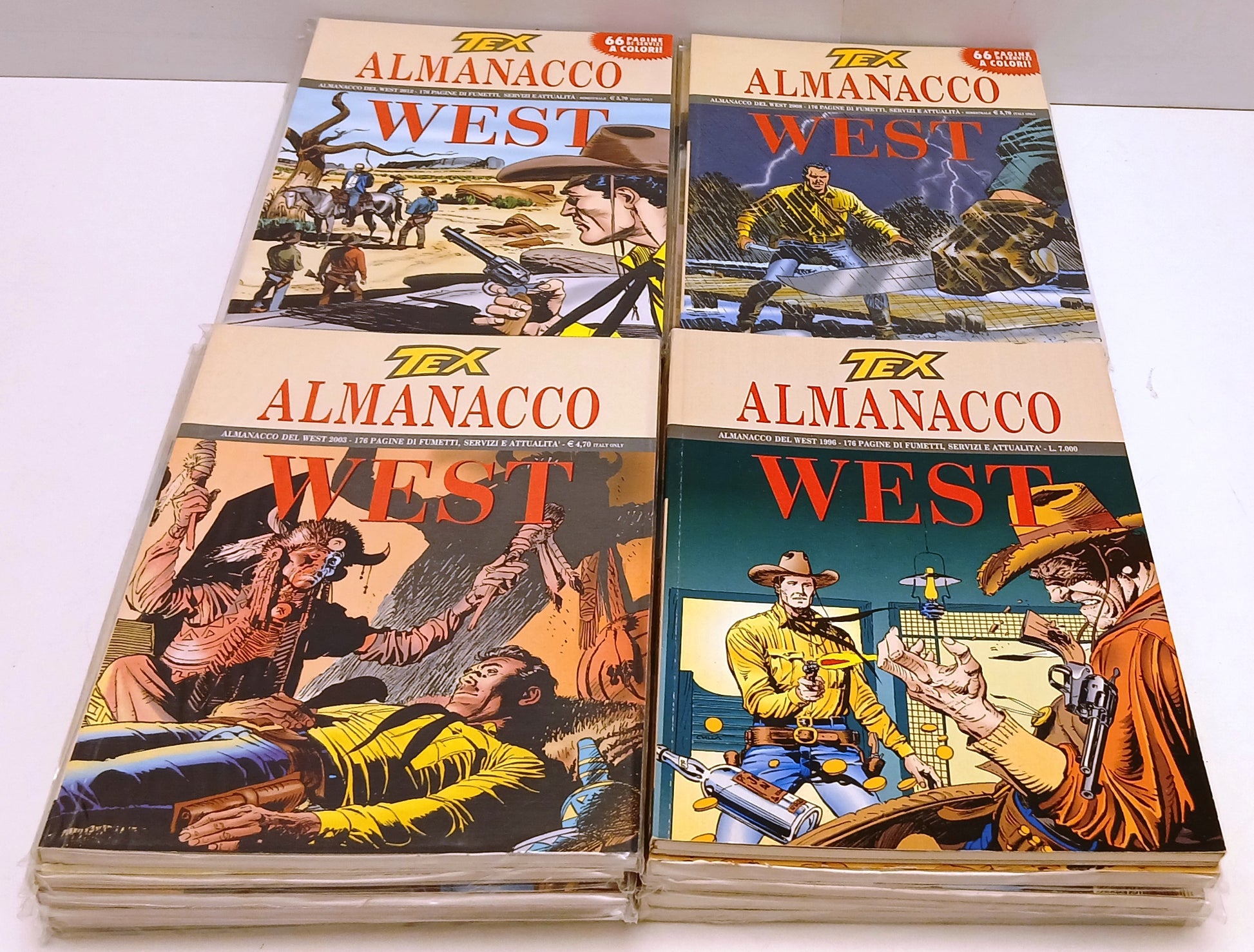FB- ALMANACCO DEL WEST 1994/2015 TEX SEQUENZA QUASI COMPLETA -- BONELLI-- B- N25