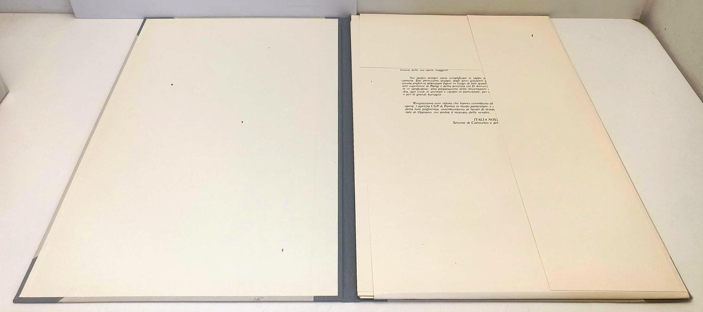 LT- AMOS NATTINI STUDI APPUNTI ED IMPRESSIONI 12 DISEGNI- CGP ITALIA NOSTRA- ZFS