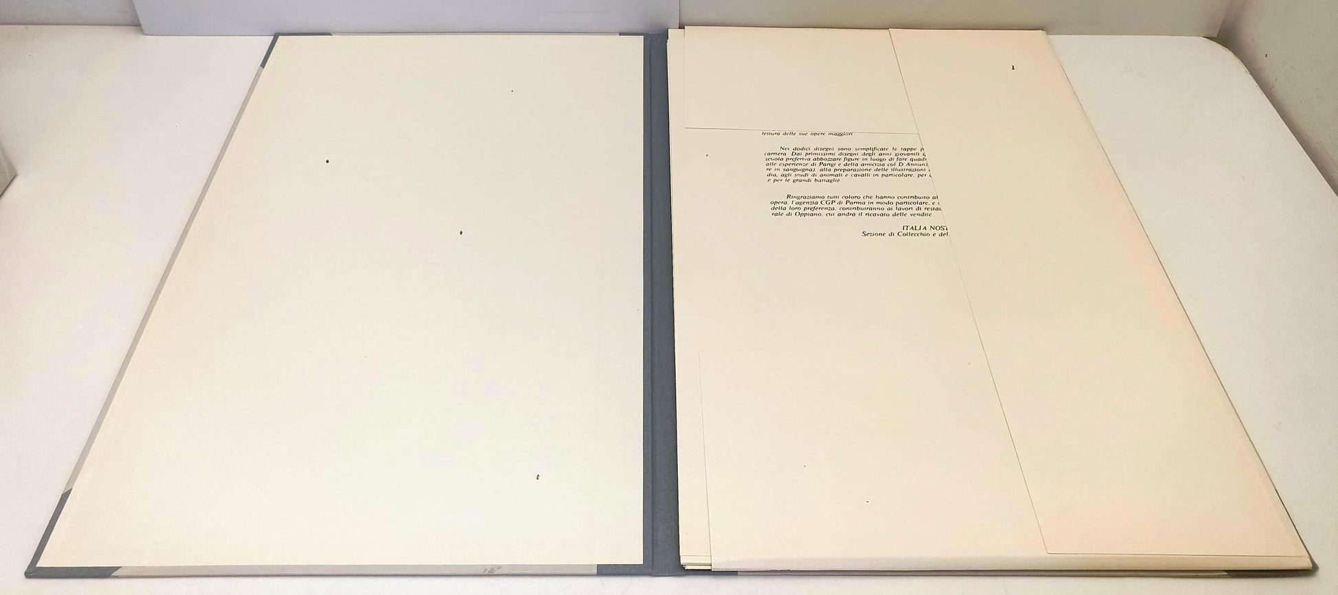 LT- AMOS NATTINI STUDI APPUNTI ED IMPRESSIONI 12 DISEGNI- CGP ITALIA NOSTRA- ZFS