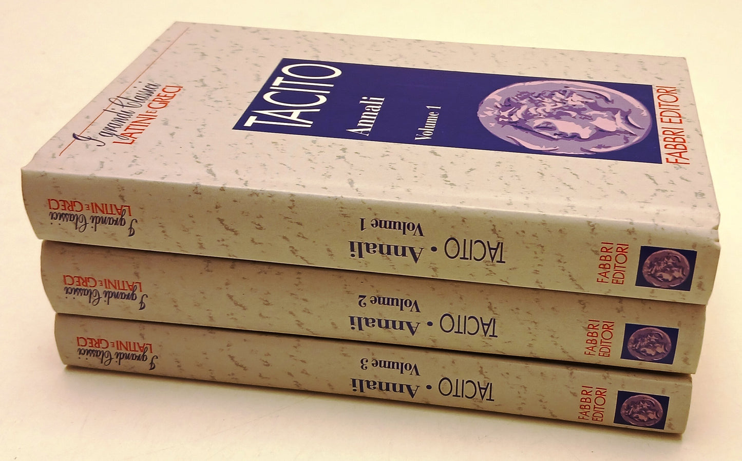 LN- ANNALI 1/3 - TACITO - FABBRI- GRANDI CLASSICI LATINI GRECI-- 1994- C- YFS969
