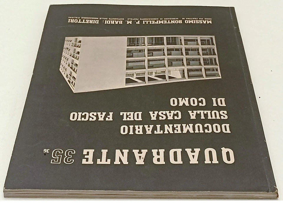 LR- RIVISTA ARCHITETTURA QUADRANTE BONTEMPELLI BARDI 1933 - LOTTO 21 VOLUMI- ZFS319