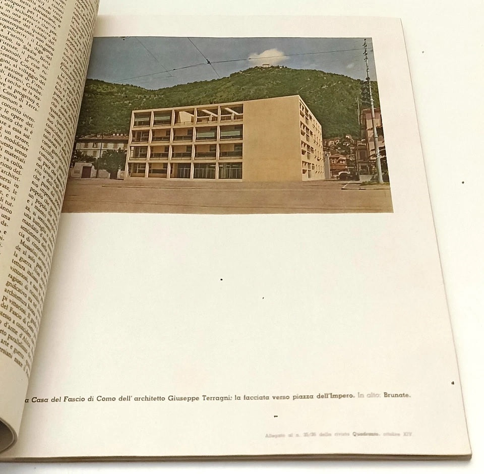 LR- RIVISTA ARCHITETTURA QUADRANTE BONTEMPELLI BARDI 1933 - LOTTO 21 VOLUMI- ZFS319