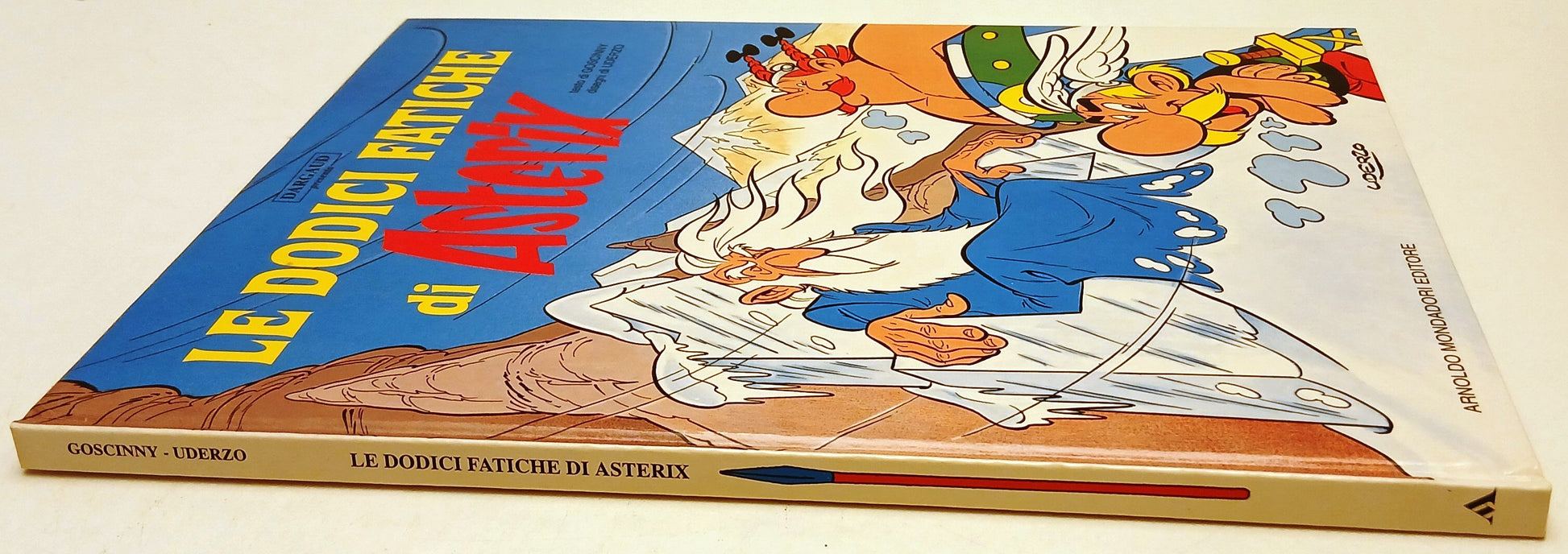 FC- LE DODICI FATICHE DI ASTERIX- GOSCINNY UDERZO- MONDADORI- 1a ED. 1993- C-M25