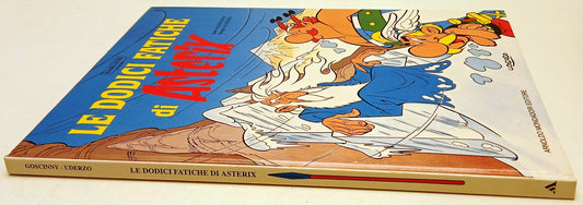 FC- LE DODICI FATICHE DI ASTERIX- GOSCINNY UDERZO- MONDADORI- 1a ED. 1993- C-M25