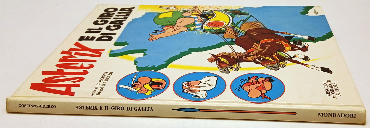 FC- ASTERIX E IL GIRO DI GALLIA - GOSCINNY UDERZO - MONDADORI - RISTAMPA- C- M25
