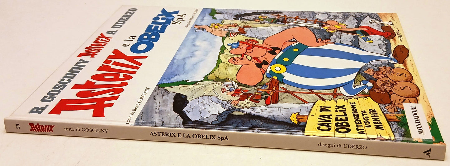 FC- ASTERIX E LA OBELIX SPA VOLUME 23 - GOSCINNY UDERZO - MONDADORI-- C- M25