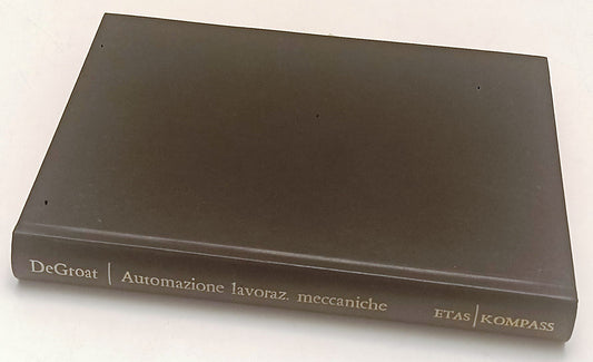 LZ- AUTOMAZIONE LAVORAZIONI METALMECCANICHE - DeGROAT - ETAS --- 1966- C- ZFS170