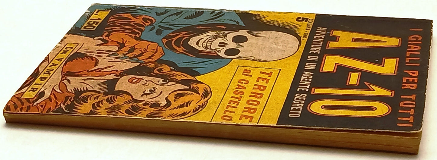 AZ-10 Vampir n.5 Terrore al castello - Collana 2000 - erotico - 1965 - C26