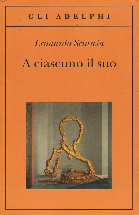 LN- A CIASCUNO IL SUO - LEONARDO SCIASCIA - ADELPHI - GLI ADELPHI-- 2000- B- XFS