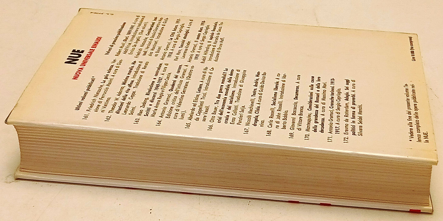 Adagia Sei saggi politici - Erasmo Da Rotterdam - Einaudi NUE - 1a ed. - XFS
