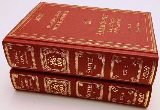 La ricchezza delle nazioni 2 volumi - Adam Smith - MF Grandi classici economia