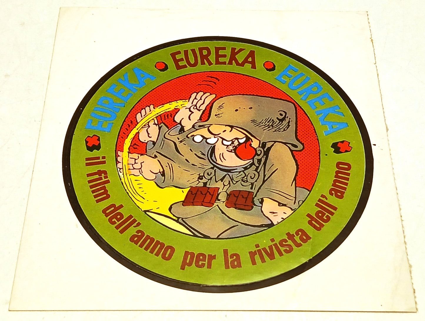 CV- Adesivo Sturmtruppen "il film dell'anno rivista dell'anno" Eureka - RVSz114