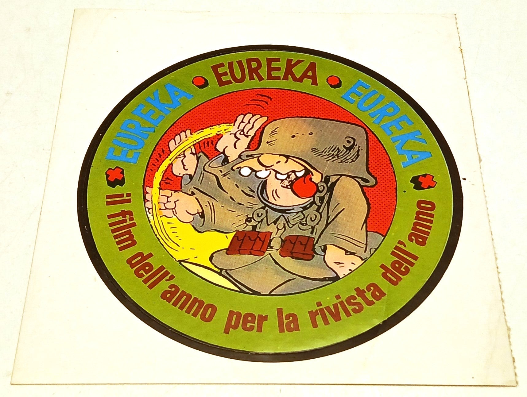 CV- Adesivo Sturmtruppen "il film dell'anno rivista dell'anno" Eureka - RVSz114